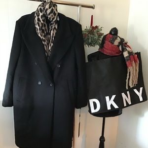 DKNY LUXURY WOOL COAT